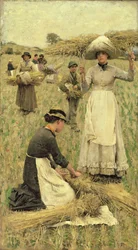 Ährenleserinnen, 1882